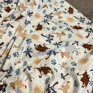 Lion King crib sheet